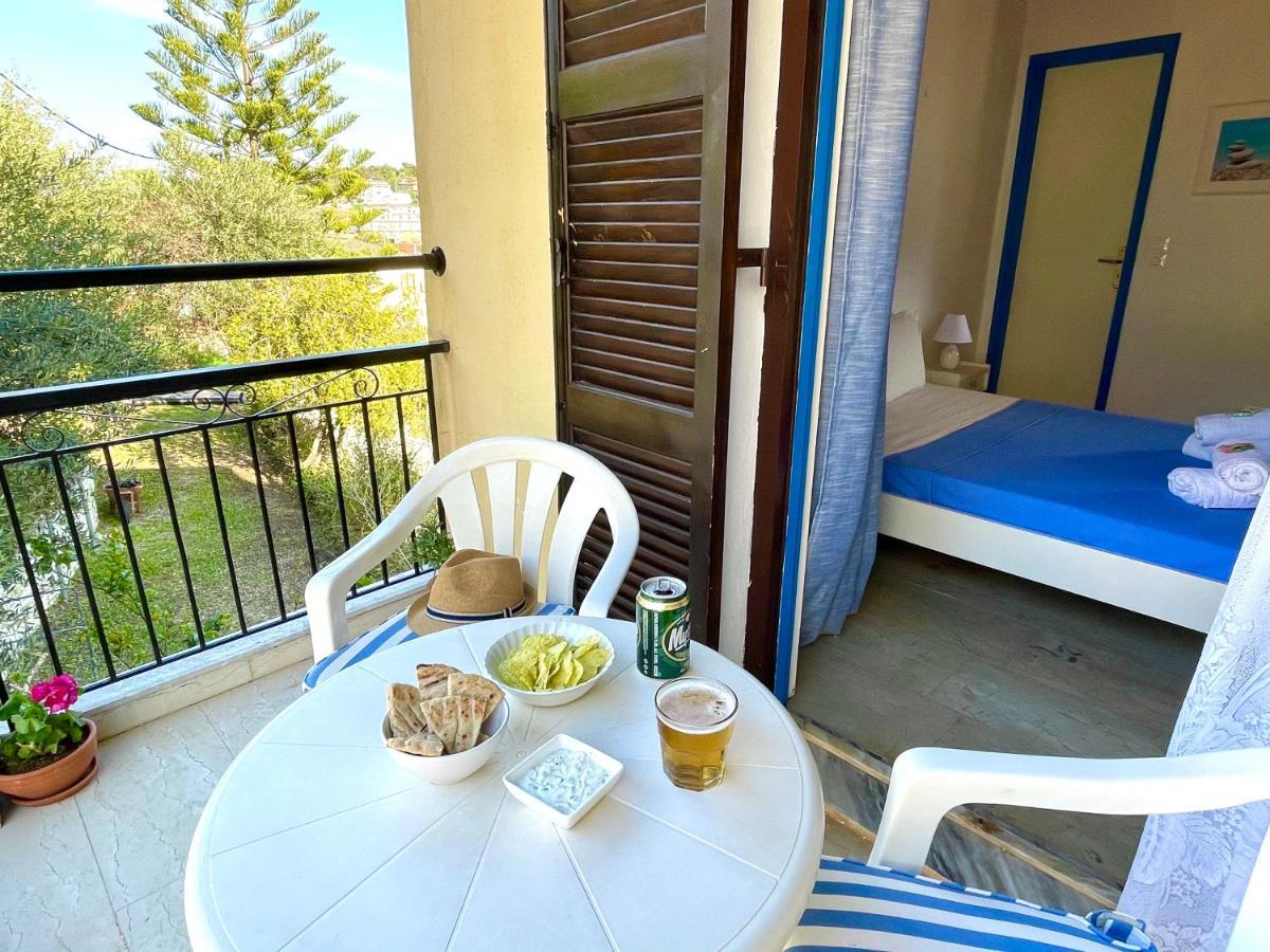 Sunflower Apartments & Studios Kassiopi Bagian luar foto