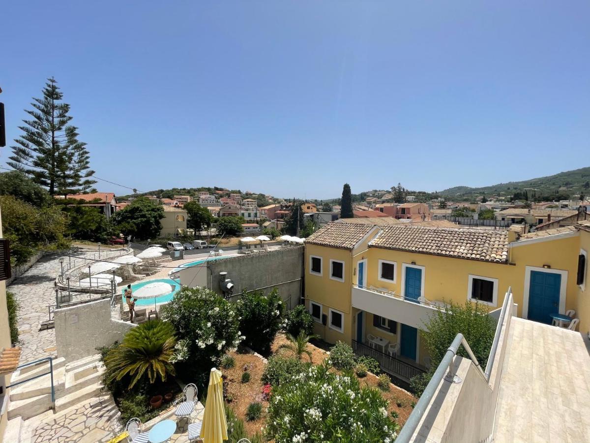 Sunflower Apartments & Studios Kassiopi Bagian luar foto